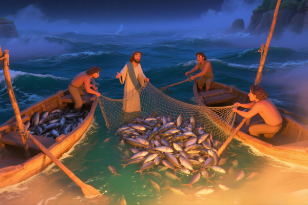 A Pesca Maravilhosa em Desenhos para Colorir